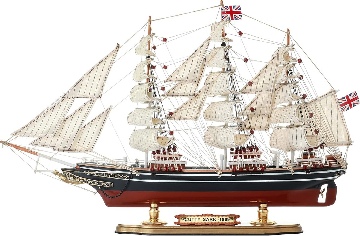Avis sur le voilier en bois Cutty Sark de HOME DECOR SAILINGSTORY : maquette d'exception à l'échelle 1/125