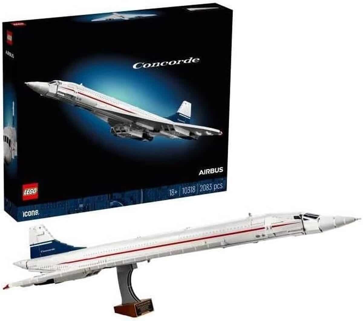 Test du LEGO 10318 : le Concorde à construire pour adultes