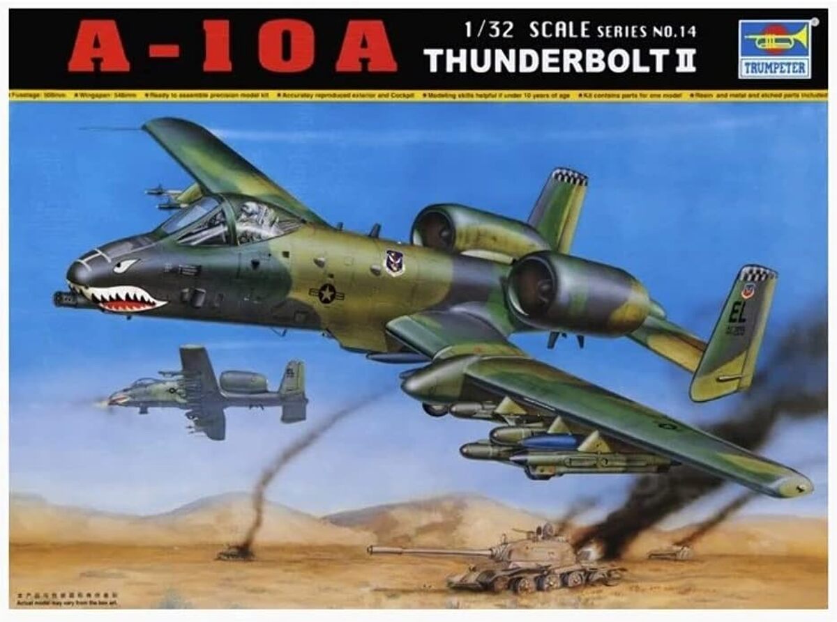 Test du modèle Trumpeter A-10 Thunderbolt II