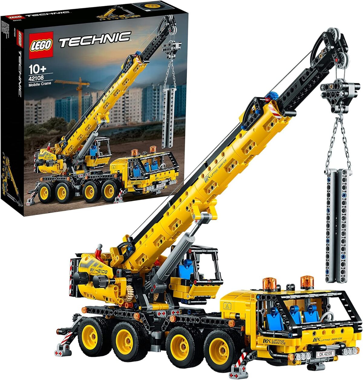 Test : lEGO 42108 technic grue mobile, l'engin de chantier miniature