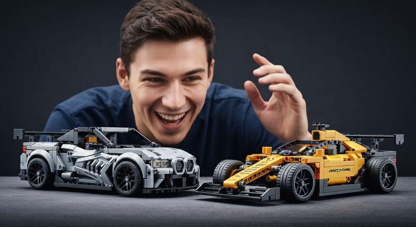 Test : lEGO Technic BMW M 1000 RR vs McLaren Formula 1 2025