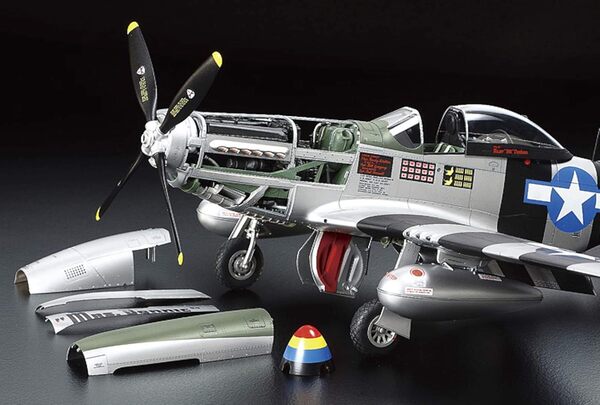 Tamiya - 60323 - Maquette - Aviation - P-51d/k Mustang Pacifique