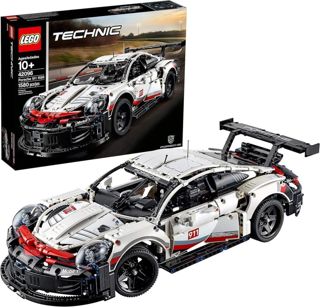 Test : lego technic Porsche 911 RSR 42096, 1580 pièces