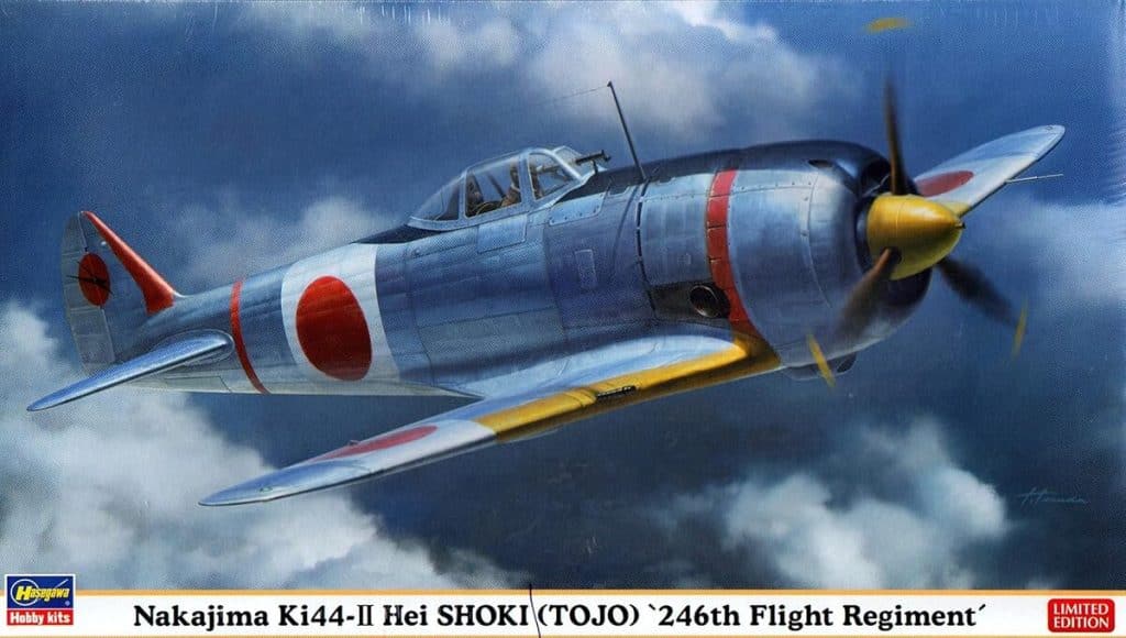 Test : maquette 1/48 Nakajima Ki-44 Shoki Type II Hei