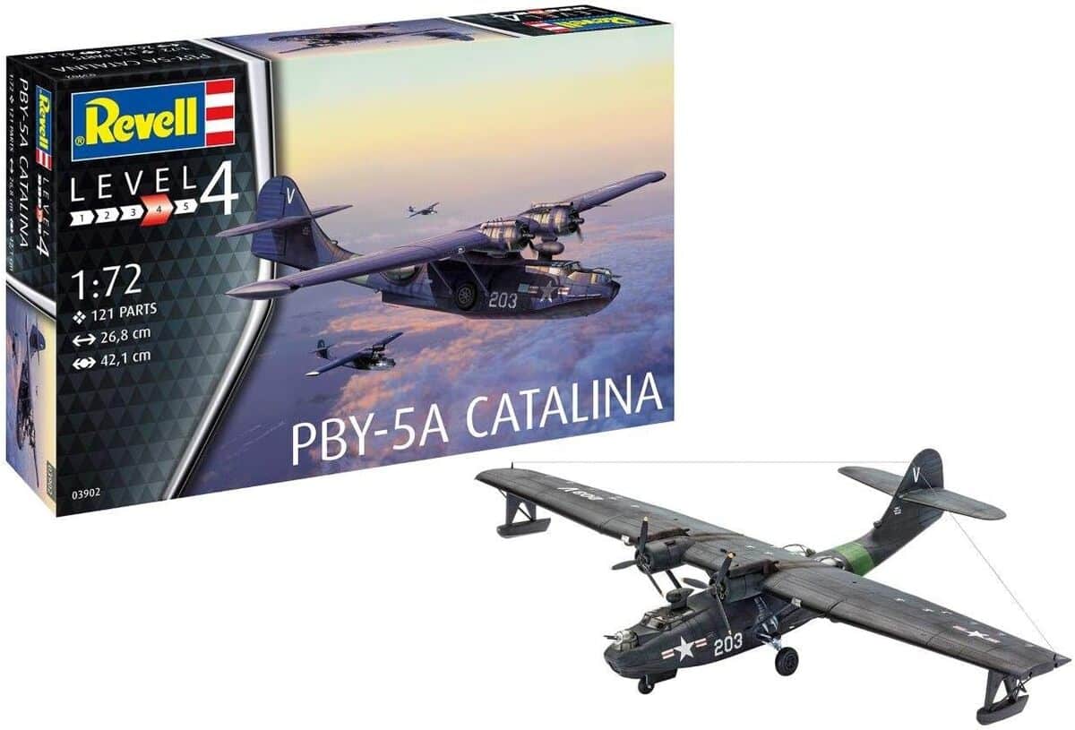 Test : maquette avion PBY-5a Catalina