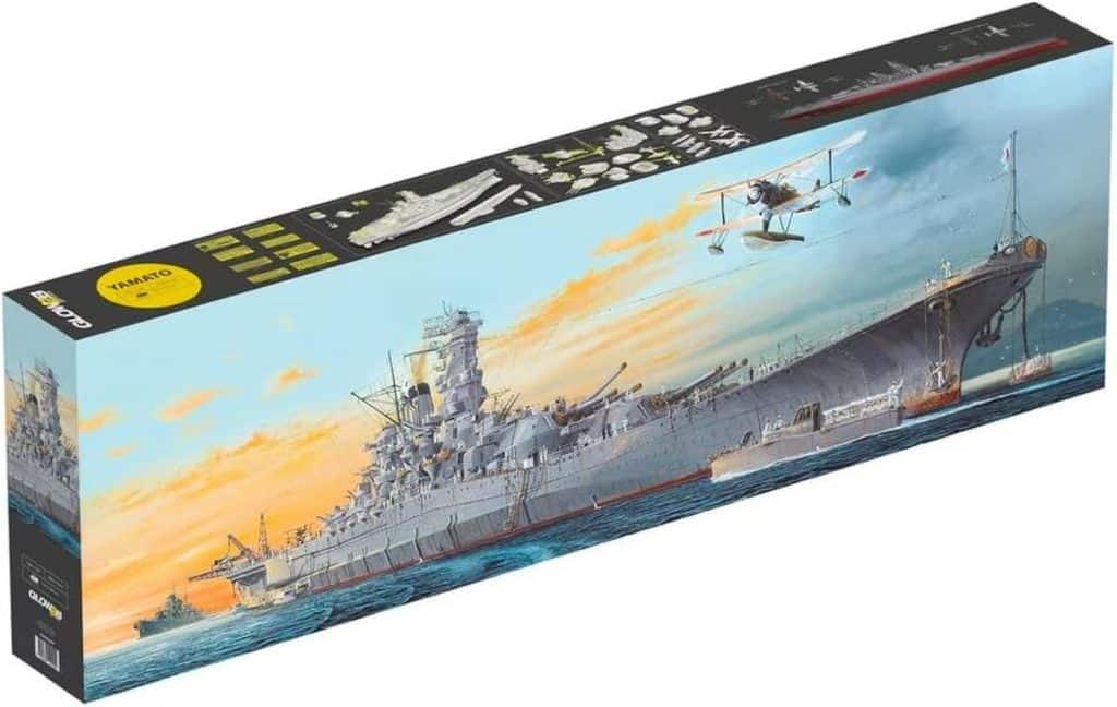 Test : maquette Glow2B Yamato Battleship Premium