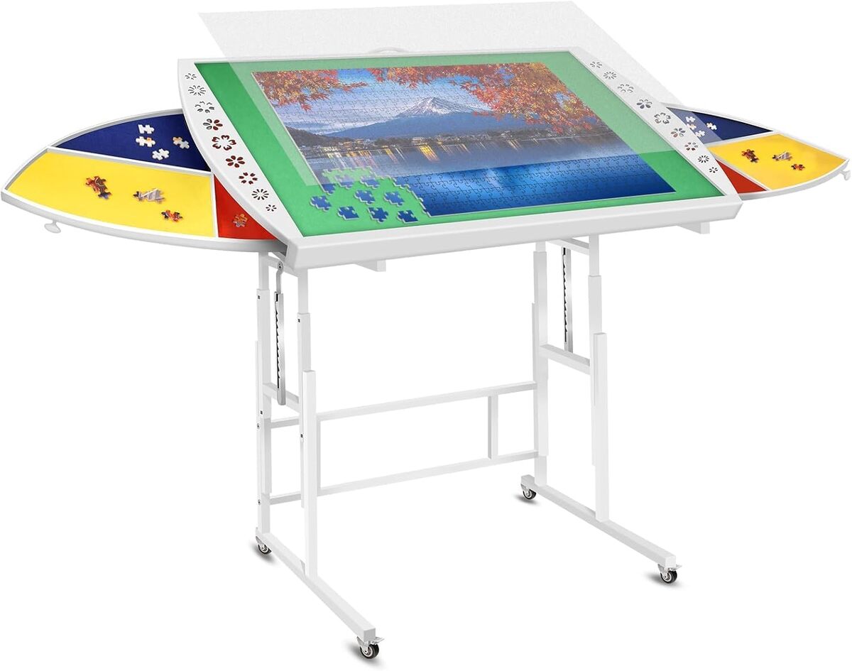 Test : table de puzzle Xubialo 1500 pièces avec tiroirs et réglages multiples