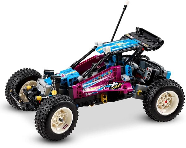 LEGO 42124 Technic Buggy Tout-Terrain, Jouet Voiture Télécommandée RC, Suspensions Av et Ar, CONTROL+, Idée Cadeau Garçons et Filles, 10 Ans et Plus