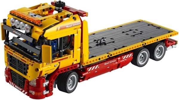 LEGO Technic - 8109 - Jeu de Construction - Le Camion Remorque