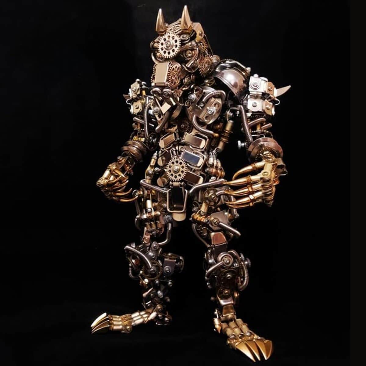 Avis : casse-tête 3D Metalkitor loup Man steampunk