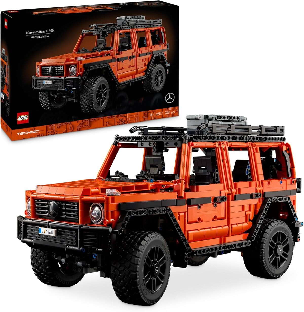 Essai : lego technic Mercedes-Benz G 500 Line professionnelle 42177