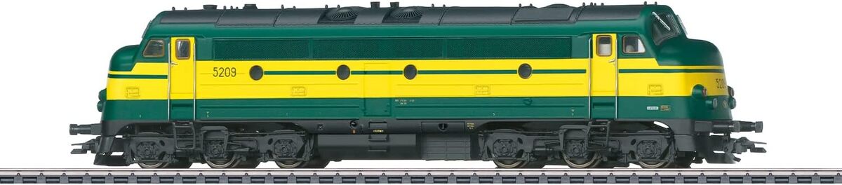 Test de la locomotive maquette Märklin 39679