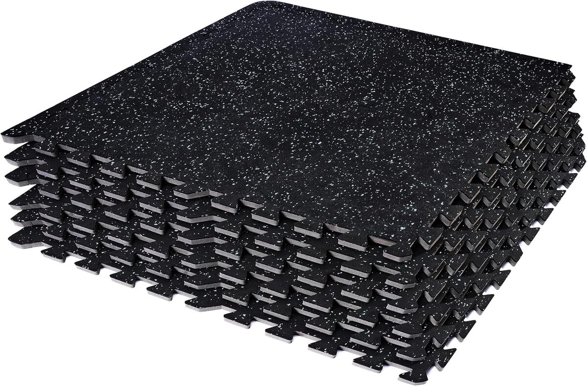 Test des dalles de tapis Sivan pour exercices lourds