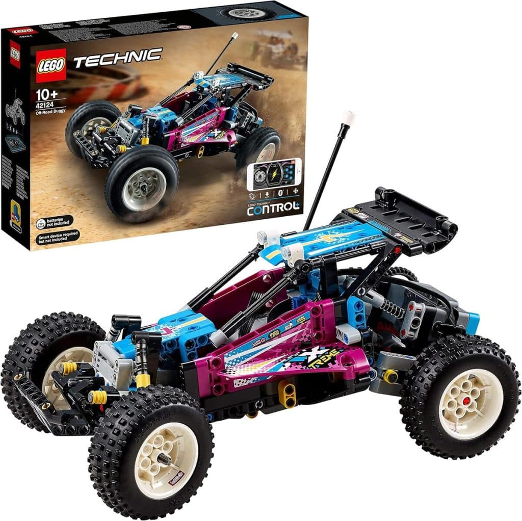 Test du buggy tout-terrain LEGO 42124 : performances RC en action