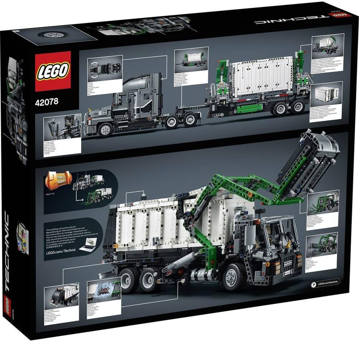 Test du camion Lego Technic 42078