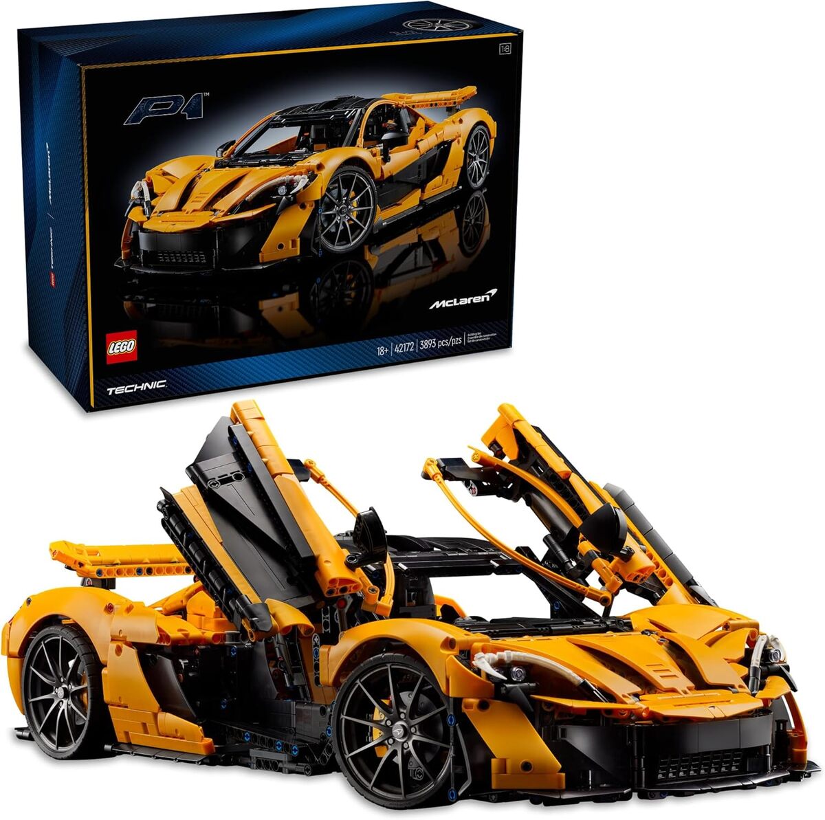 Test du kit LEGO Technic McLaren P1 : hypercar de collection 42172