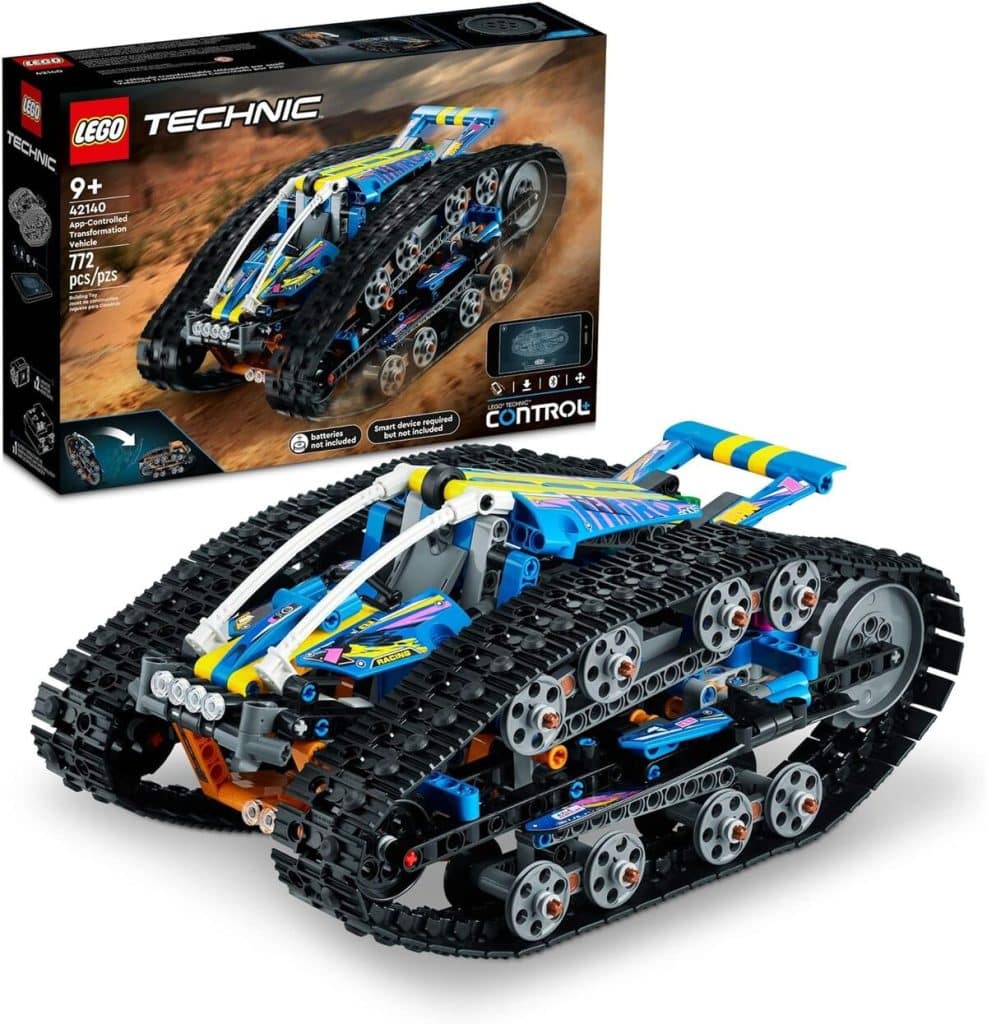 Test du LEGO 42140 technic : véhicule transformable télécommandé