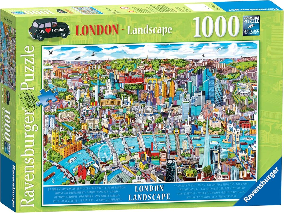 Test du puzzle Ravensburger 19035 : un paysage londonien en 1000 pièces
