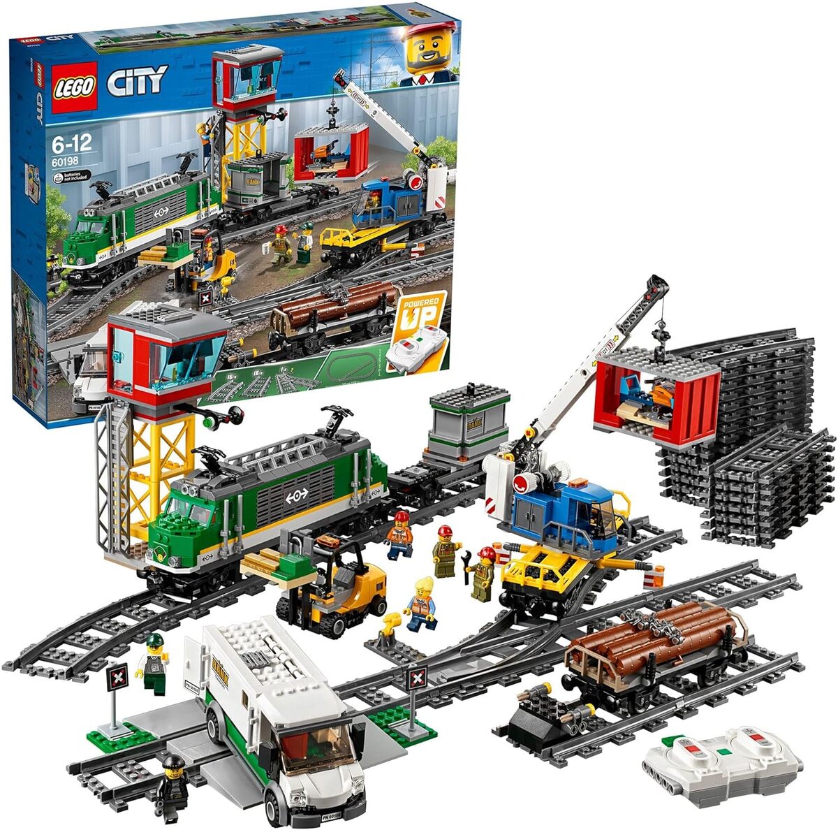 Test du train de marchandises télécommandé LEGO City 60198
