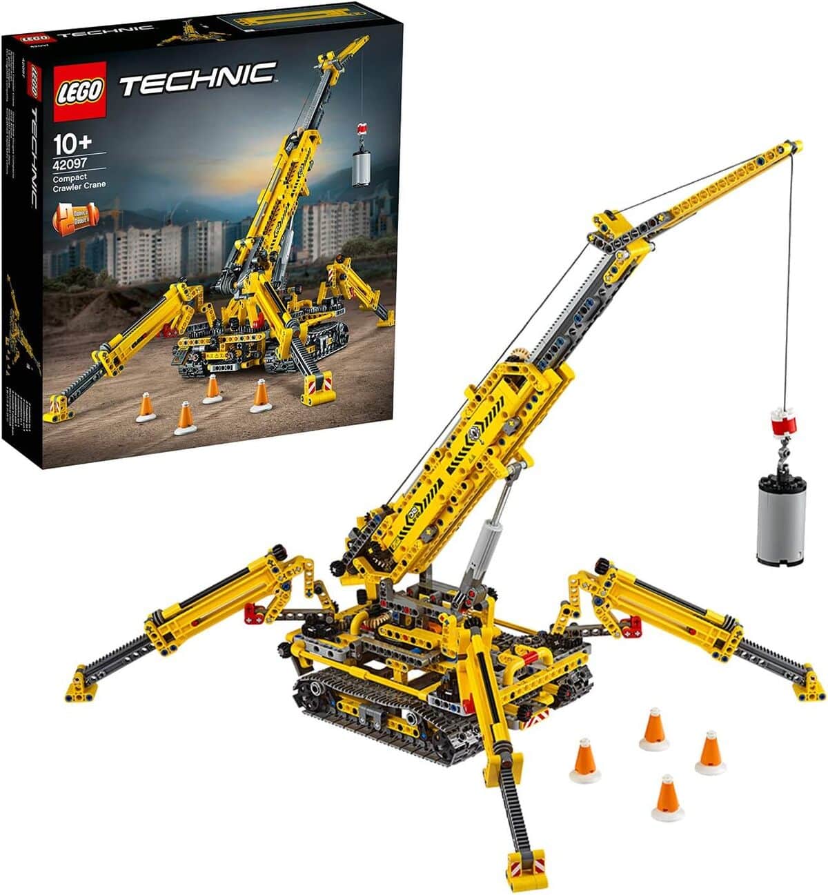 Test : lEGO Technic grue araignée 42097, construction ultime