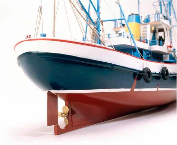 Artesanía Latina - Maquette de Bateau en Bois - Bateau de Pêche Thonier du Mar Cantábrico, Marina II - Modèle 20506, Échelle 1:50 - Maquettes à Monter - Niveau Avancé