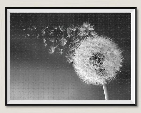 Découvrez notre analyse détaillée du puzzle en bois 8000 pièces pissenlit noir et blanc : sensations, qualité et expérience ludique uniques au rendez-vous