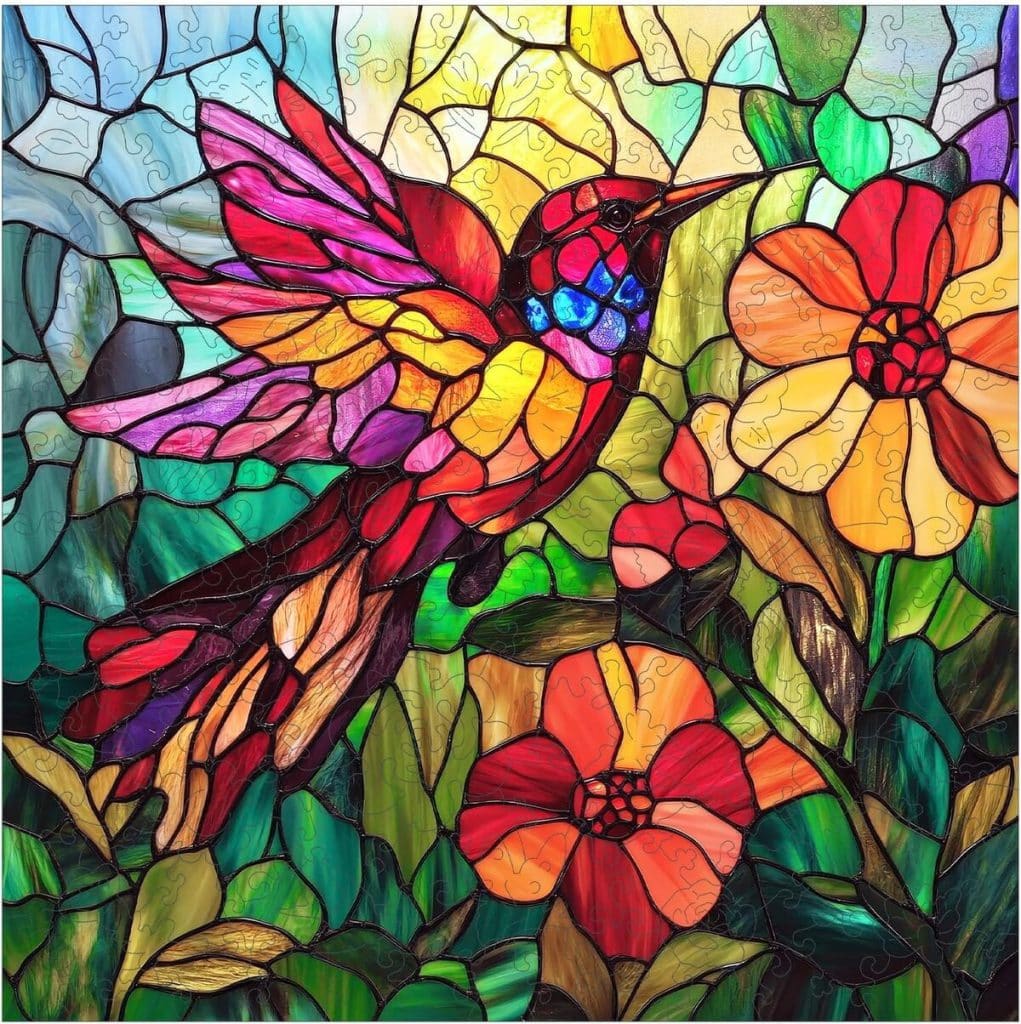 Avis : casse-tête en bois Mocfesk colibri, un puzzle unique pour adultes