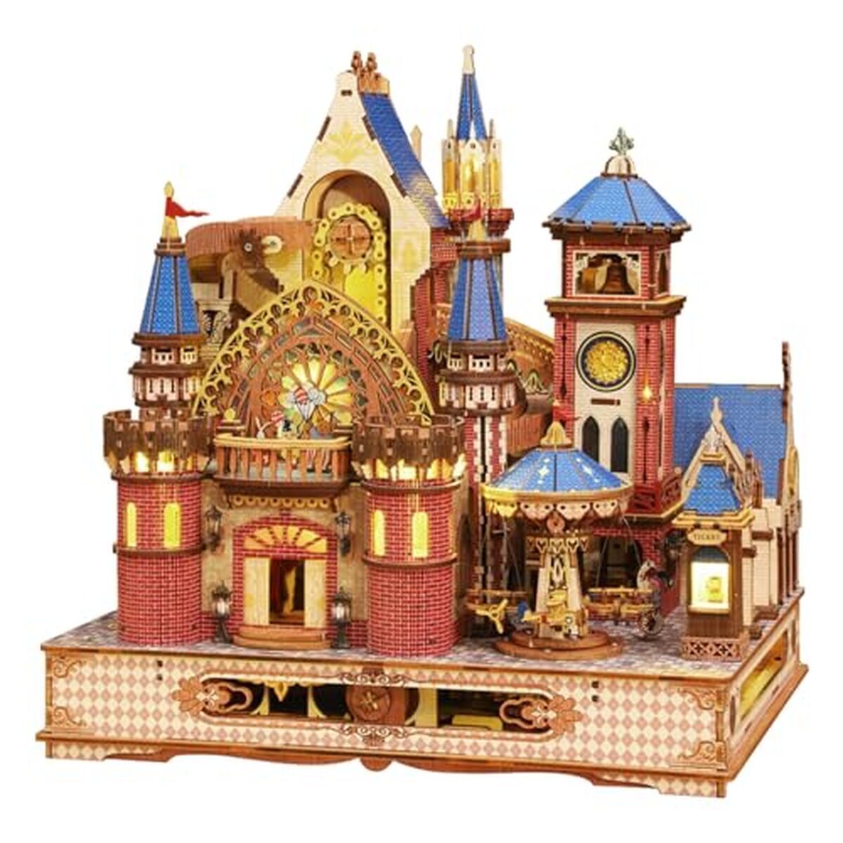 Test : casse-tête 3D LogicTwist château d'Alnwick en bois pour adultes