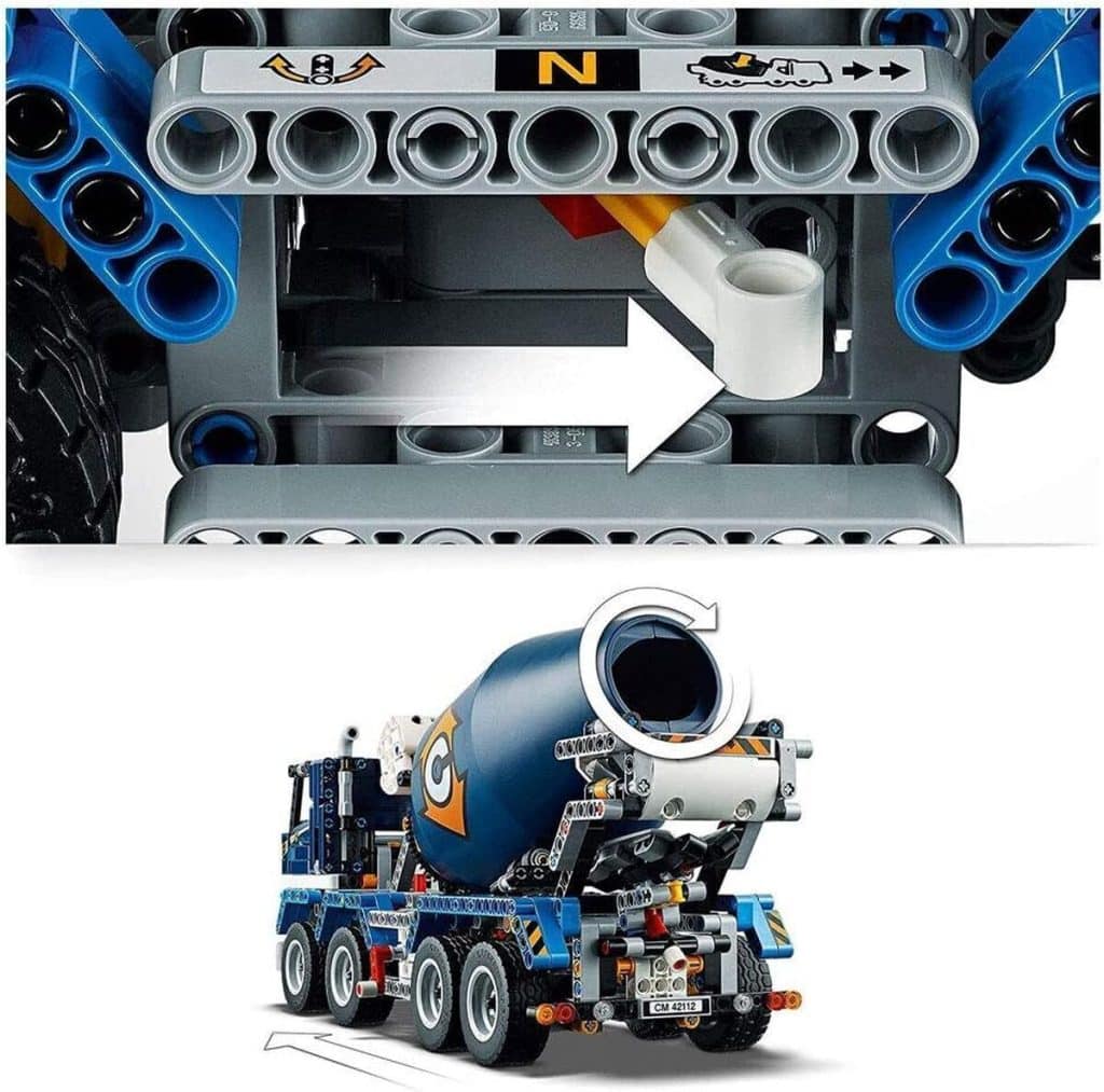 Test : lego technic 42112 camion bétonnière