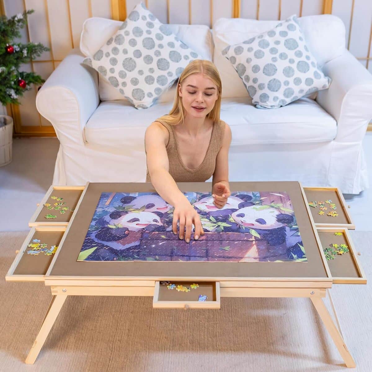Test : table de puzzle pliante 1500 pièces