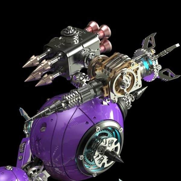 Découvrez le puzzle 3D araignée UpGLeuch : un défi fascinant qui allie complexité et élégance métallique pour les amateurs de casse-tête lumineux