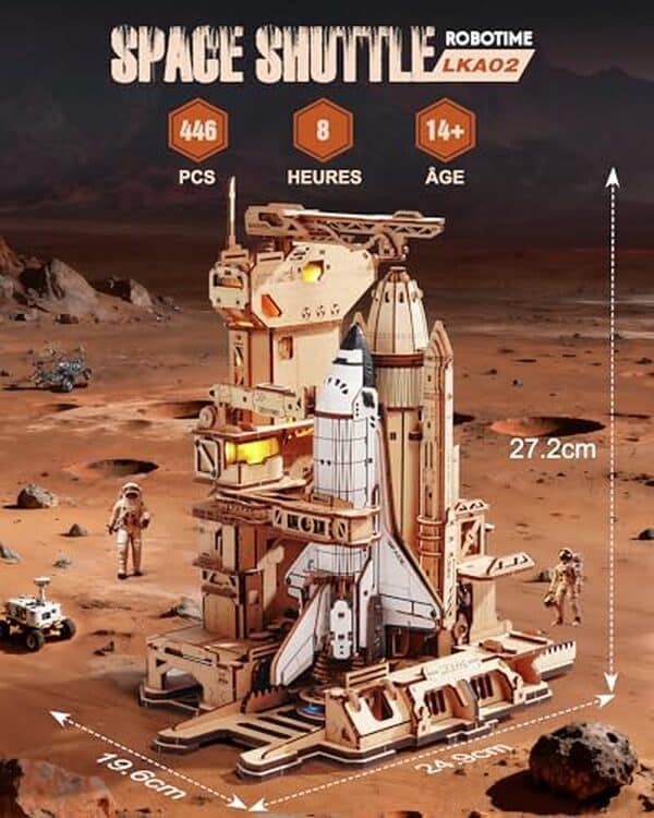 Découvrez notre guide complet sur la navette spatiale en bois, un puzzle 3D mécanique fascinant par robotime. Assemblage détaillé et conseils pour réussir ce défi captivant.