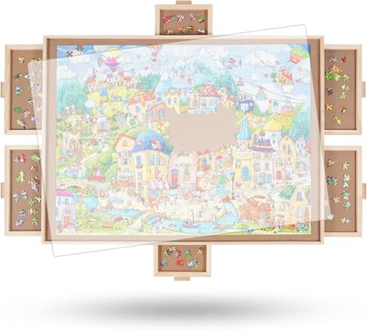 Test de la planche à puzzle rotative pour adultes : 2026 pièces et 6 tiroirs