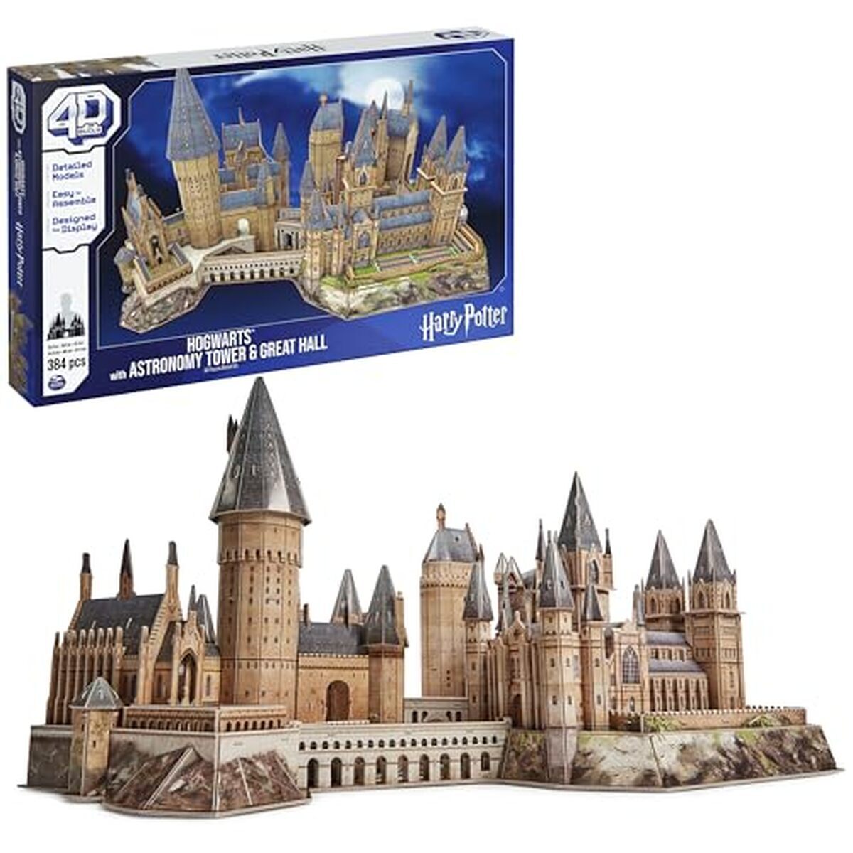 Test du château de Poudlard 4D Build : puzzle 3D de luxe