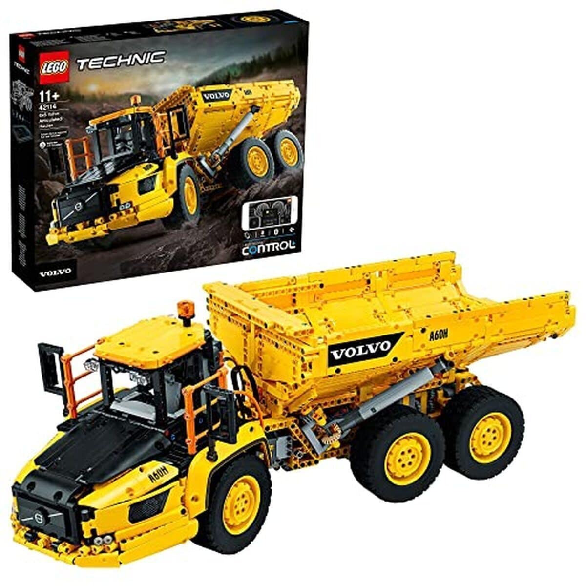 Test du LEGO Technic Volvo 6x6 Articulated Hauler 42114