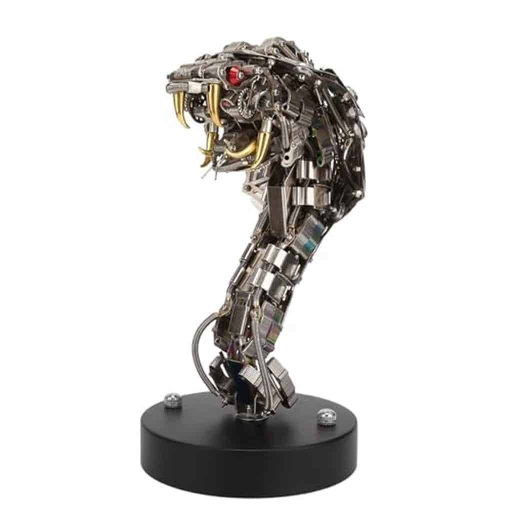 Test du puzzle 3D serpent cobra : le casse-tête déco ultime