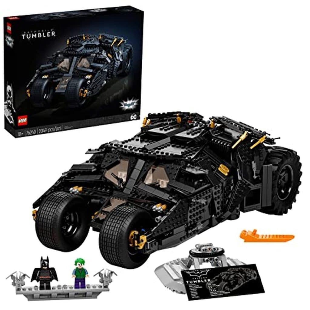 Test : lego 76240 batmobile tumbler, maquette pour adultes