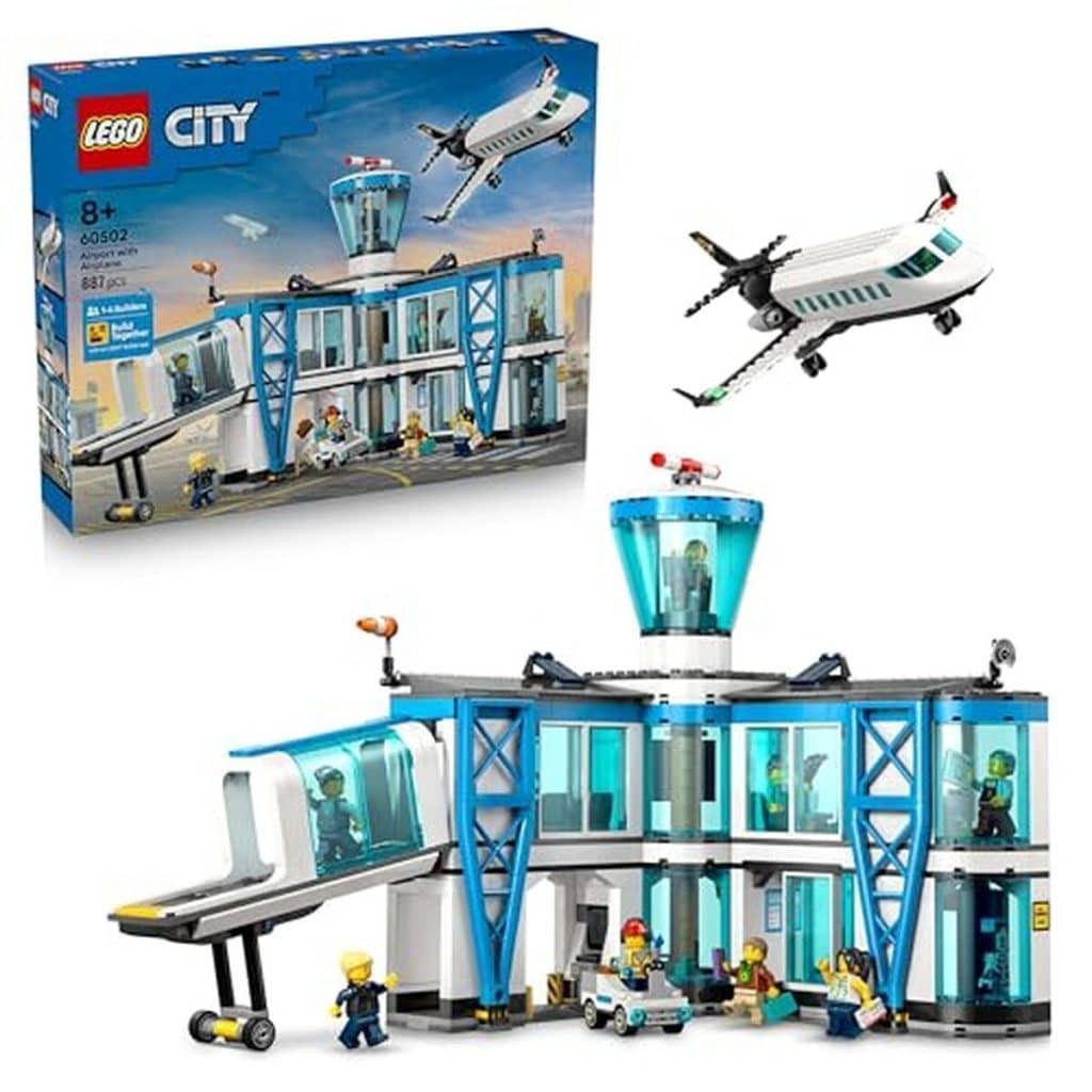 Test : lego city - l'aéroport 60502, maquette complète pour enfants
