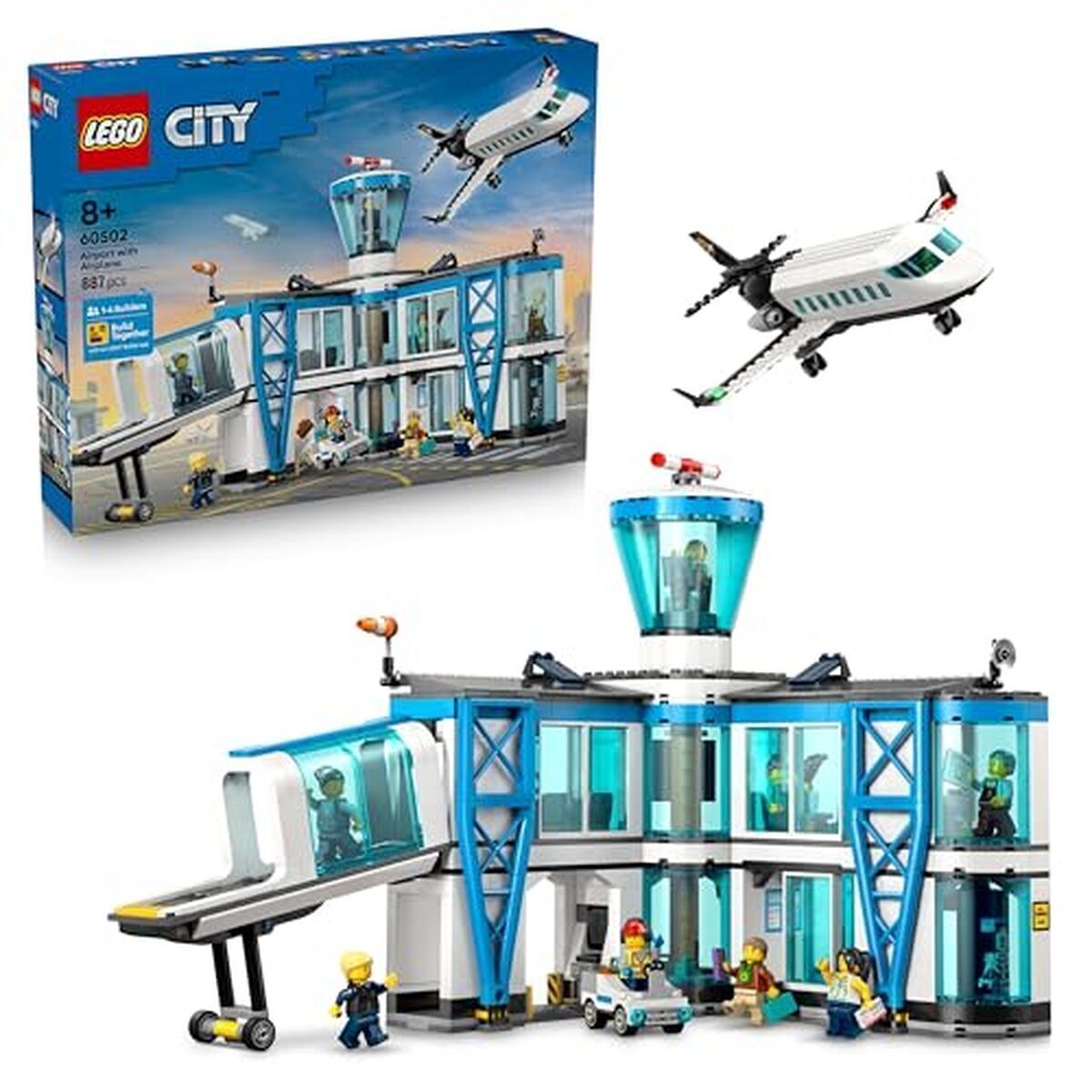 Test : lego city - l'aéroport 60502, maquette complète pour enfants