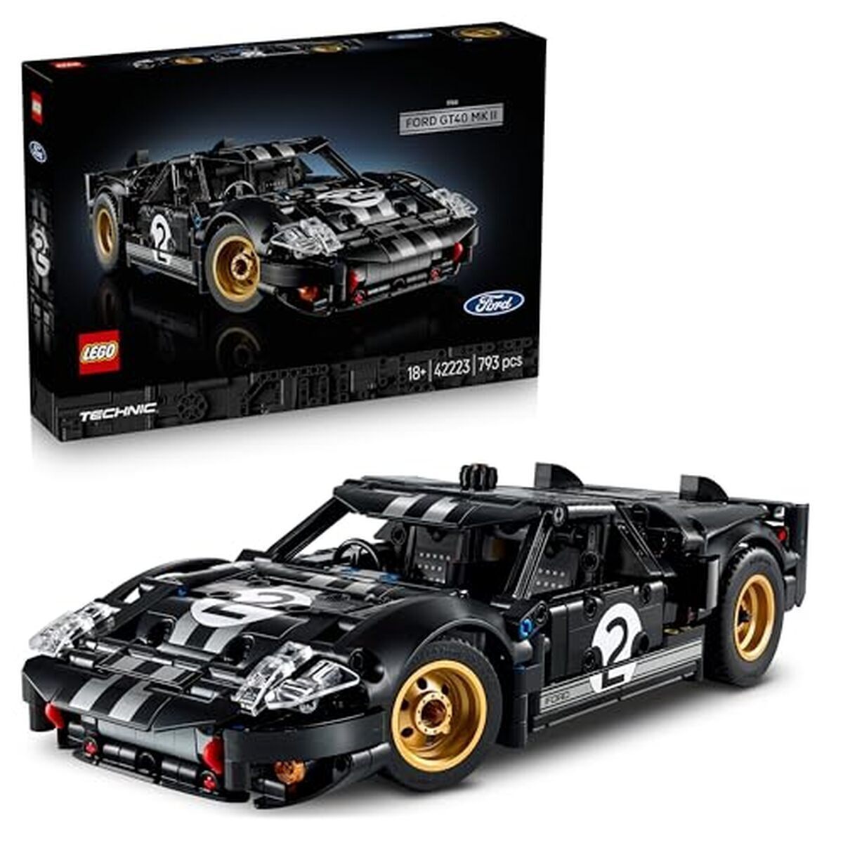 Test : lEGO Technic Ford GT40 2026 - maquette collector 42223