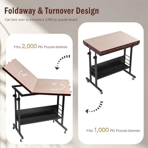 Explorez notre test complet de la table puzzle Tektalk avec plateau pliable et 8 plateaux de tri pour un rangement facilité et un confort optimal lors de vos sessions de puzzle à la maison.