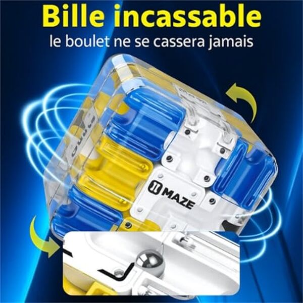 Découvrez notre test détaillé du cube labyrinthe 3D : un jeu de logique amusant et stimulant pour petits et grands qui promet des heures de plaisir en famille.