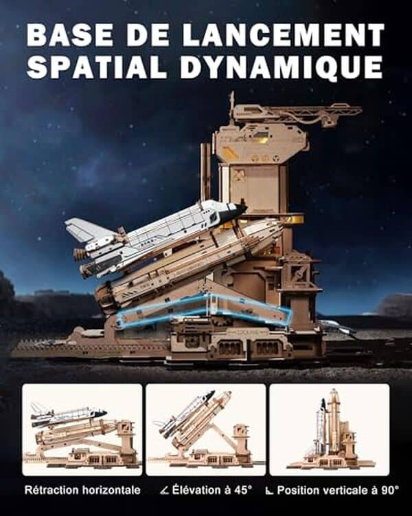 Découvrez notre analyse complète du modèle LKA02 de la navette spatiale en bois ROKR. Plongez dans l'assemblage step-by-step de ce puzzle 3D captivant, idéal pour les passionnés de modélisme et d'astronomie.