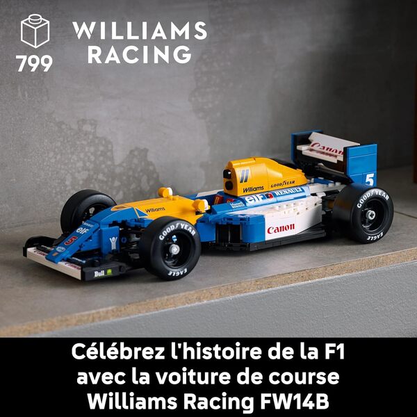 Explorez en détail la maquette LEGO de la Williams F1, un hommage parfait pour les nostalgiques de Nigel Mansell et les passionnés de course automobile. Découvrez chaque aspect de cette réplique fidèle et vivez la passion de la F1 chez vous.