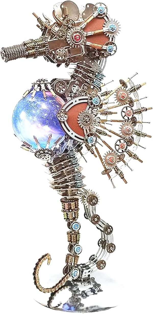 Découvrez le test complet des fascinantes mini maquettes hippocampe steampunk 3D en métal, une aventure créative pour les passionnés de modèles réduits et de design unique.