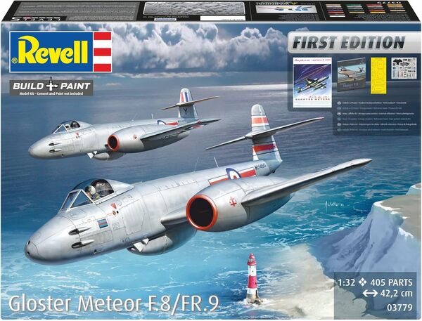 Découvrez notre test complet avec des astuces de montage, des photos détaillées et notre avis expert sur la maquette Revell Gloster Meteor F.8/FR.9 à l'échelle 1/32 pour les passionnés de modélisme aéronautique.