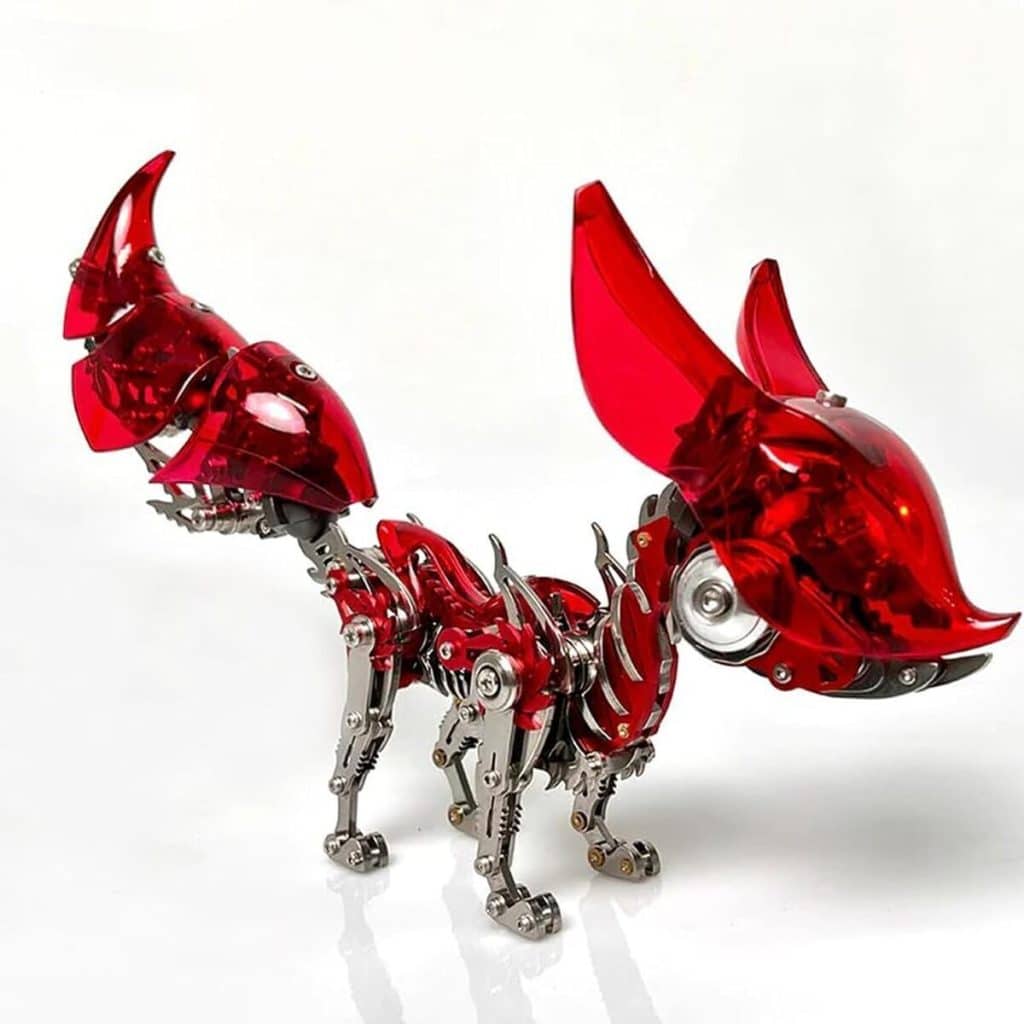Avis : casse-tête 3D Metalkitor renard steampunk