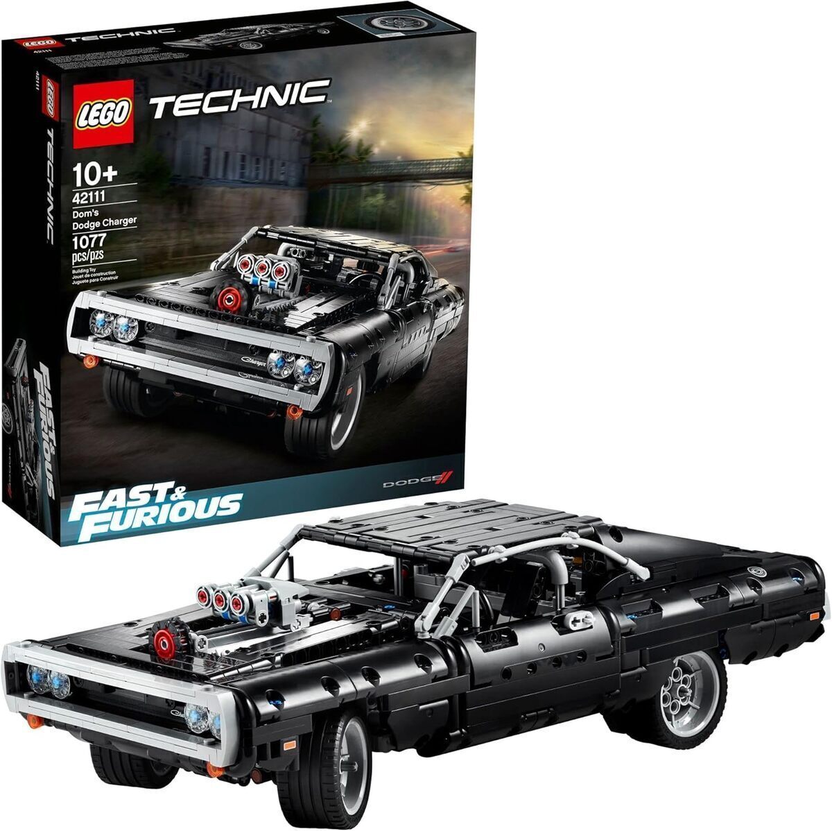 Test de la Dodge Charger de Dom LEGO Technic 42111 : le modèle rapide et furieux