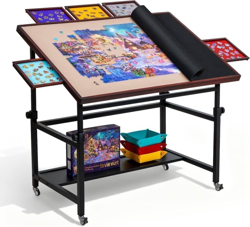 Test de la table inclinable Lavievert pour puzzle 1500 pièces