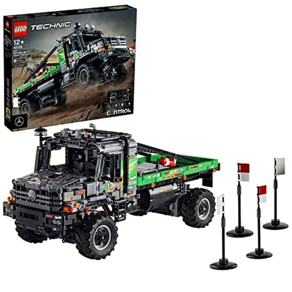 Test du camion 4x4 LEGO Mercedes Zetros télécommandé
